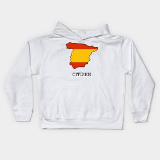 Spanish Citizen Kids Hoodie